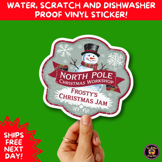 CHRISTMAS STICKER PACK | Festive Holiday Decor Vinyl Stickers Perfect for Journals Gifts Planners Stocking Stuffers Winter Aesthetic Fun