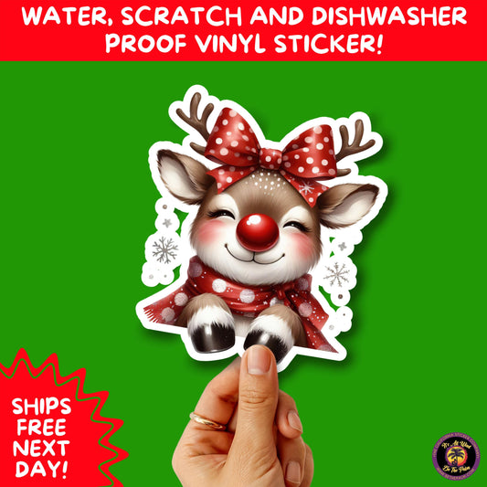 CHRISTMAS STICKER PACK | Festive Holiday Decor Vinyl Stickers Perfect for Journals Gifts Planners Stocking Stuffers Winter for coffee lovers