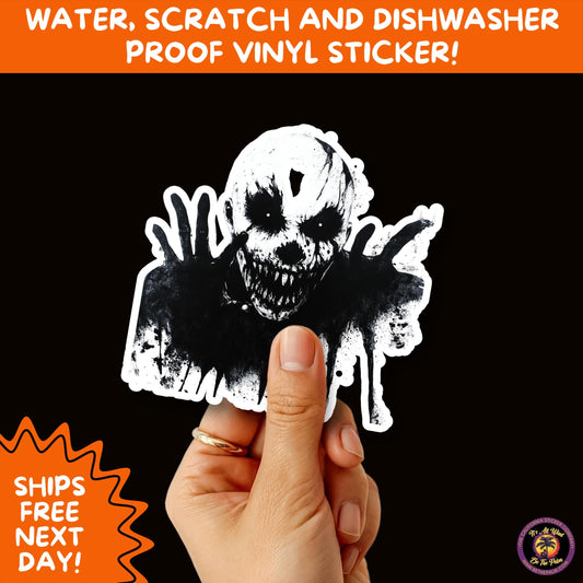 JACK O LANTERN | Aesthetic Halloween Stickers for Planners, Laptops, Water Bottles, and Spooky Autumn Craft Projects