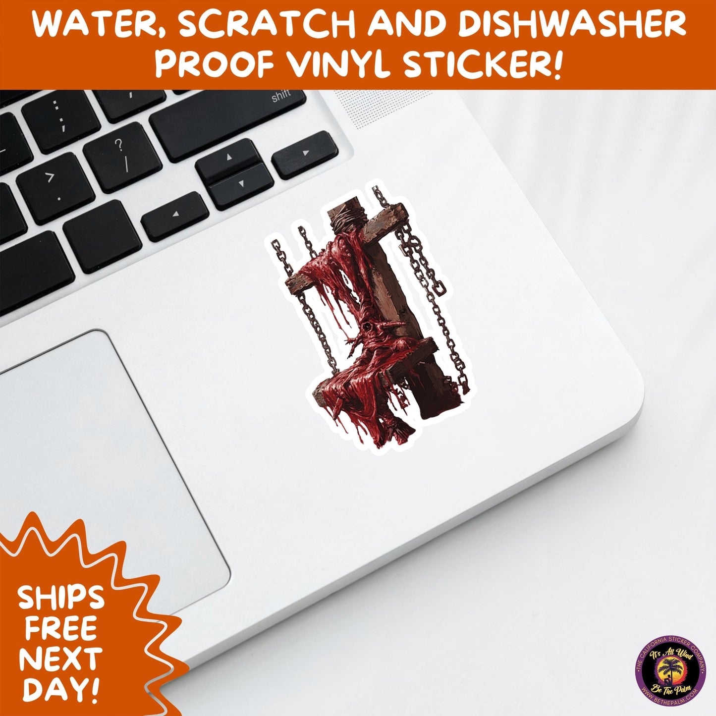 GORE HORROR STICKERS | Creepy Vibe Aesthetic – Blood, Skulls, Guts, and Creepy Vinyl Art for Halloween and Alternative Style Fans