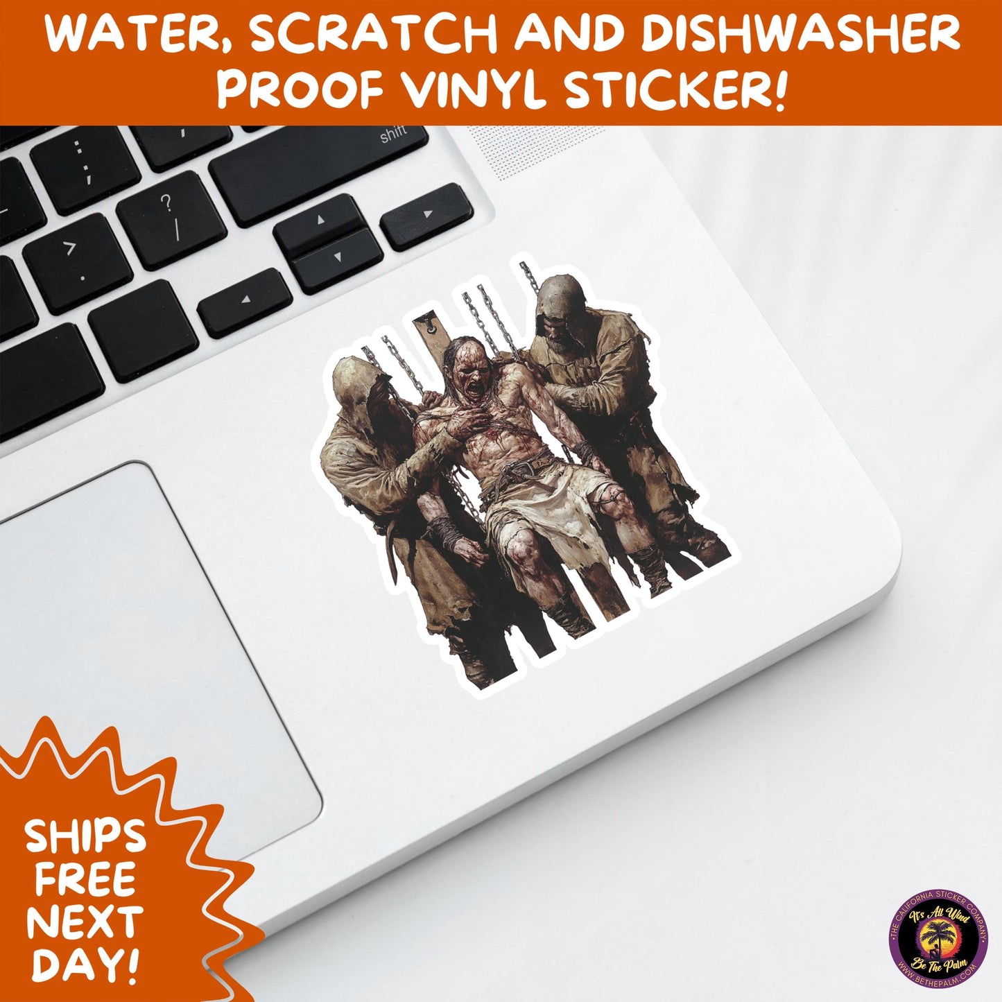GORE HORROR STICKERS | Creepy Vibe Aesthetic – Blood, Skulls, Guts, and Creepy Vinyl Art for Halloween and Alternative Style Fans