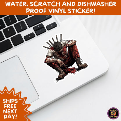 GORE HORROR STICKERS | Creepy Vibe Aesthetic – Blood, Skulls, Guts, and Creepy Vinyl Art for Halloween and Alternative Style Fans