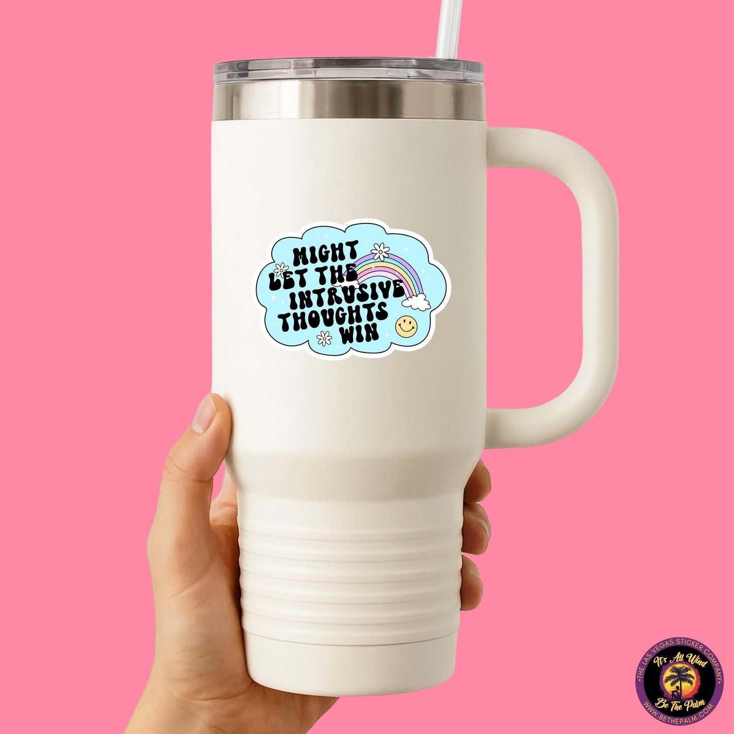 MENTAL HEALTH STICKER | funny sticker, laptop sticker, anxiety, stickers for hydro, vinyl stickers, meme sticker, water bottle sticker