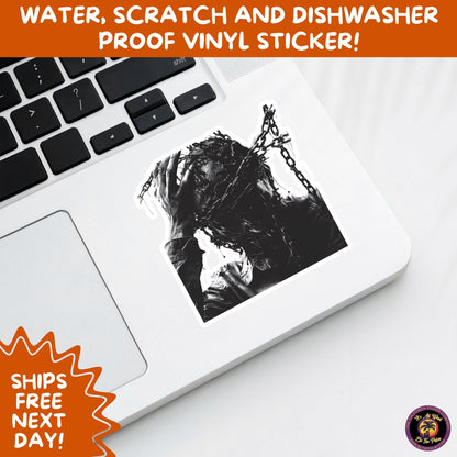 GORE HORROR STICKERS | Creepy Vibe Aesthetic – Blood, Skulls, Guts, and Creepy Vinyl Art for Halloween and Alternative Style Fans