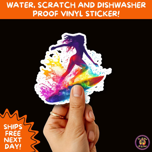 FUN BEACH STICKERS with Bikini Designs, Perfect for Travel Journals, Water Bottles, Tumblers, Laptops, Scrapbooks, and Summer Decor
