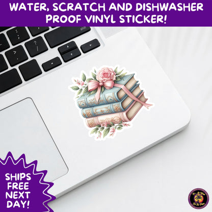 1. SMUT BOOK LOVER | Stickers – Funny Romance Sticker Pack for Readers, Booktok Gifts, Steamy Books, Kindle Accessories, Waterproof Vinyl