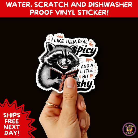 1. SMUT BOOK LOVER | Stickers – Funny Romance Sticker Pack for Readers, Booktok Gifts, Steamy Books, Kindle Accessories, Waterproof Vinyl