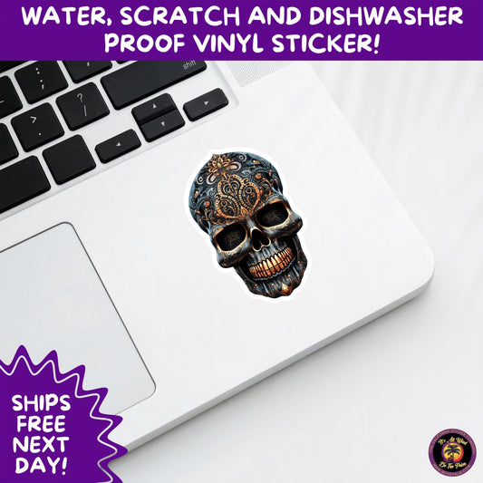 HALLOWEEN VINYL STICKERS | Spooky Ghosts, Witches, Pumpkins, Skulls and Bats – Waterproof Halloween Sticker Pack for All Ages