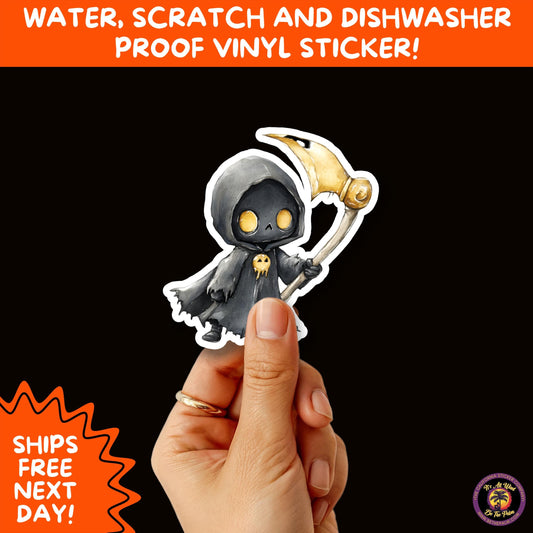 HALLOWEEN VINYL STICKERS | Spooky Ghosts, Witches, Pumpkins, Skulls and Bats – Waterproof Halloween Sticker Pack for All Ages