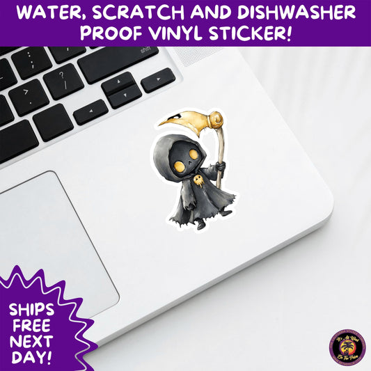 HALLOWEEN VINYL STICKERS | Spooky Ghosts, Witches, Pumpkins, Skulls and Bats – Waterproof Halloween Sticker Pack for All Ages