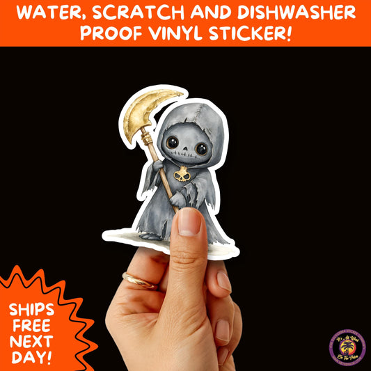 HALLOWEEN VINYL STICKERS | Spooky Ghosts, Witches, Pumpkins, Skulls and Bats – Waterproof Halloween Sticker Pack for All Ages