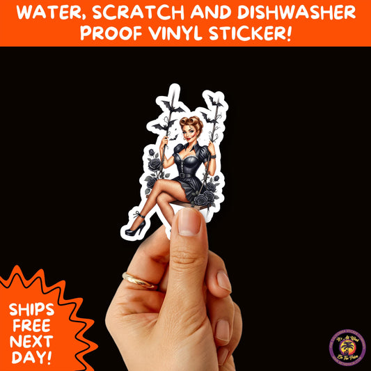 HALLOWEEN VINYL STICKERS | Spooky Ghosts, Witches, Pumpkins, Skulls and Bats – Waterproof Halloween Sticker Pack for All Ages