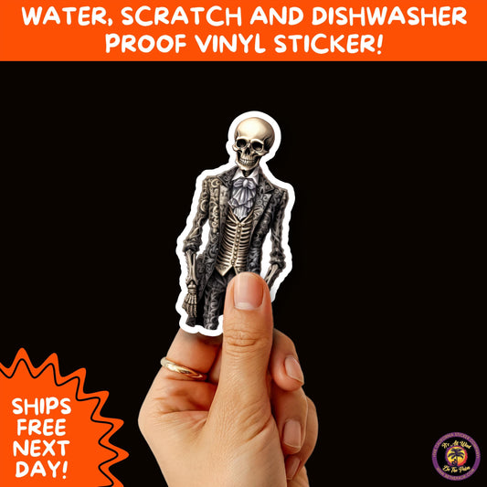 HALLOWEEN VINYL STICKERS | Spooky Ghosts, Witches, Pumpkins, Skulls and Bats – Waterproof Halloween Sticker Pack for All Ages