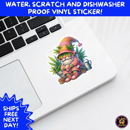 PSYCHEDELIC ART STICKERS | Trippy Groovy Vinyl Decals for Journals, Water Bottles, Laptops, Hippie Aesthetic Stickers for Vibe Lovers