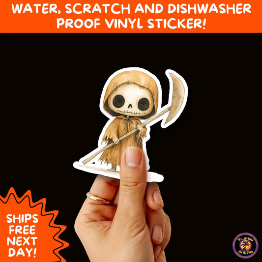 HALLOWEEN VINYL STICKERS | Spooky Ghosts, Witches, Pumpkins, Skulls and Bats  Waterproof Halloween Sticker Pack for All Ages