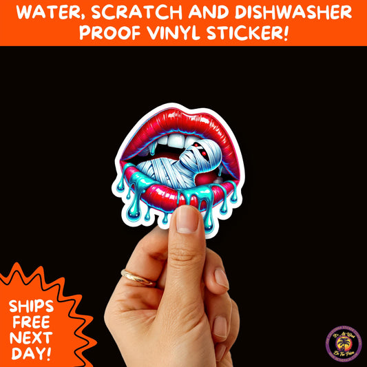 HALLOWEEN VINYL STICKERS | Spooky Ghosts, Witches, Pumpkins, Skulls and Bats – Waterproof Halloween Sticker Pack for All Ages