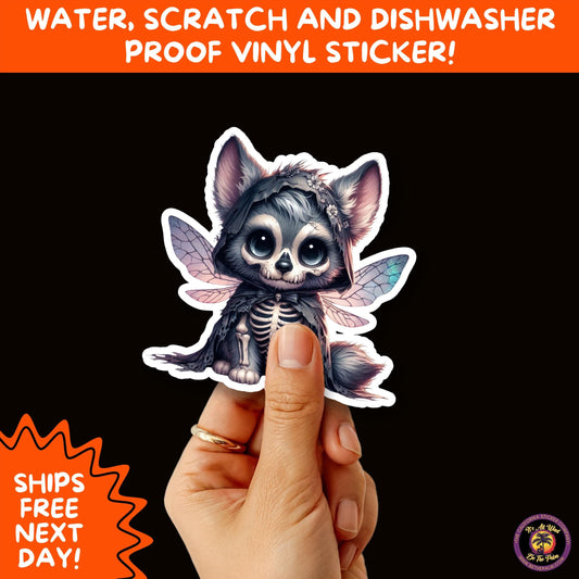 HALLOWEEN VINYL STICKERS | Spooky Ghosts, Witches, Pumpkins, Skulls and Bats – Waterproof Halloween Sticker Pack for All Ages