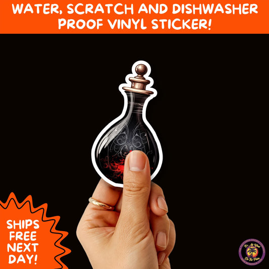 HALLOWEEN VINYL STICKERS | Spooky Ghosts, Witches, Pumpkins, Skulls and Bats – Waterproof Halloween Sticker Pack for All Ages