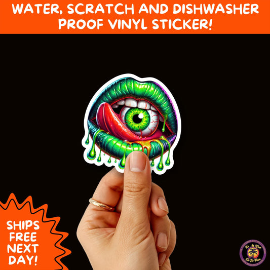 HALLOWEEN VINYL STICKERS | Spooky Ghosts, Witches, Pumpkins, Skulls and Bats – Waterproof Halloween Sticker Pack for All Ages
