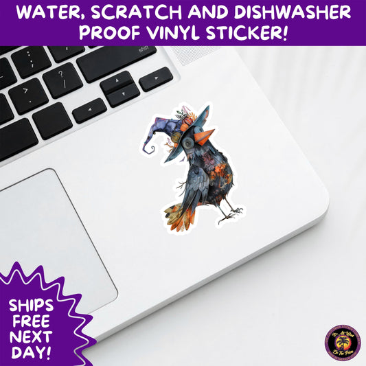 HALLOWEEN VINYL STICKERS | Spooky Ghosts, Witches, Pumpkins, Skulls and Bats – Waterproof Halloween Sticker Pack for All Ages