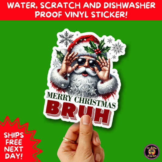 CHRISTMAS STICKER PACK | Festive Holiday Decor Vinyl Stickers Perfect for Journals Gifts Planners Stocking Stuffers Winter for coffee lovers