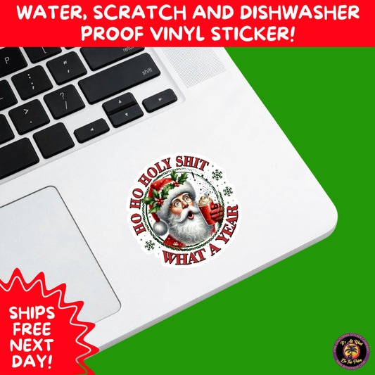 CHRISTMAS STICKER PACK | Festive Holiday Decor Vinyl Stickers Perfect for Journals Gifts Planners Stocking Stuffers Winter for gnome lovers