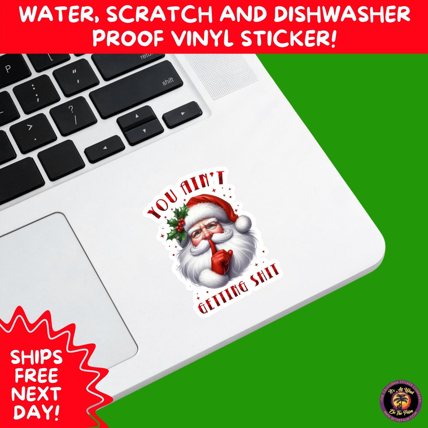CHRISTMAS STICKER PACK | Festive Holiday Decor Vinyl Stickers Perfect for Journals Gifts Planners Stocking Stuffers Winter for gnome lovers