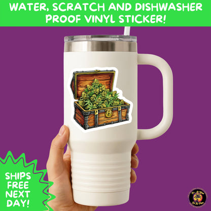 WEED STICKER SET | Funny 420 Cannabis Stickers for Water Bottle, Laptop, Hydroflask, Stoner Gift Idea, Smoker Vinyl Decal Pack