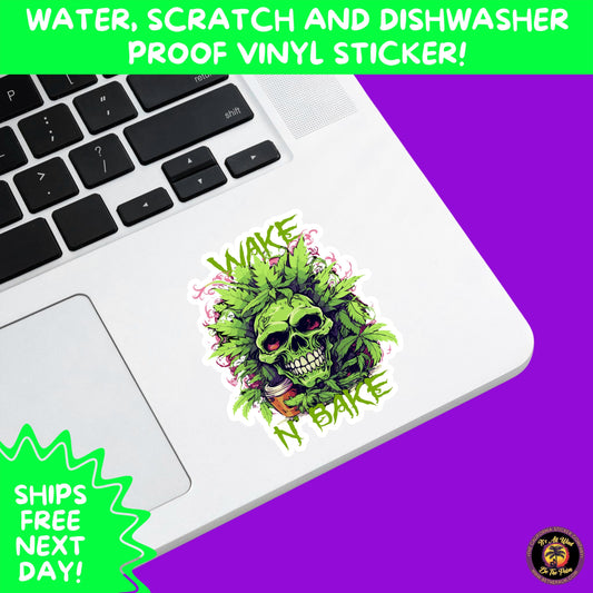 WEED STICKER SET | Funny 420 Cannabis Stickers for Water Bottle, Laptop, Hydroflask, Stoner Gift Idea, Smoker Vinyl Decal Pack