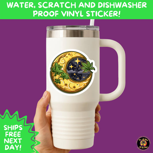 WEED STICKER SET | Funny 420 Cannabis Stickers for Water Bottle, Laptop, Hydroflask, Stoner Gift Idea, Smoker Vinyl Decal Pack