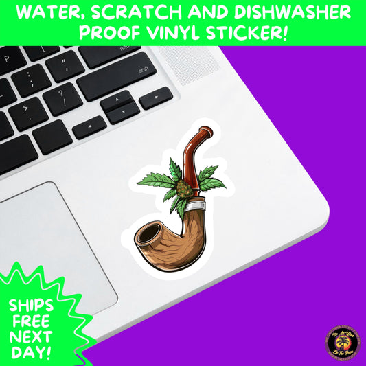 WEED STICKER SET | Funny 420 Cannabis Stickers for Water Bottle, Laptop, Hydroflask, Stoner Gift Idea, Smoker Vinyl Decal Pack