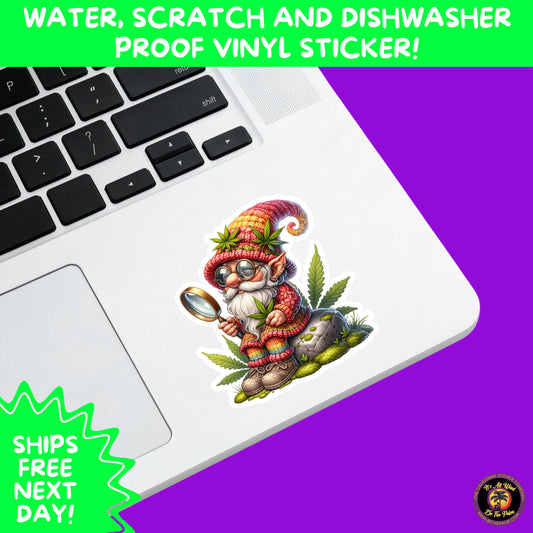 WEED STICKER SET | Funny 420 Cannabis Stickers for Water Bottle, Laptop, Hydroflask, Stoner Gift Idea, Smoker Vinyl Decal Pack