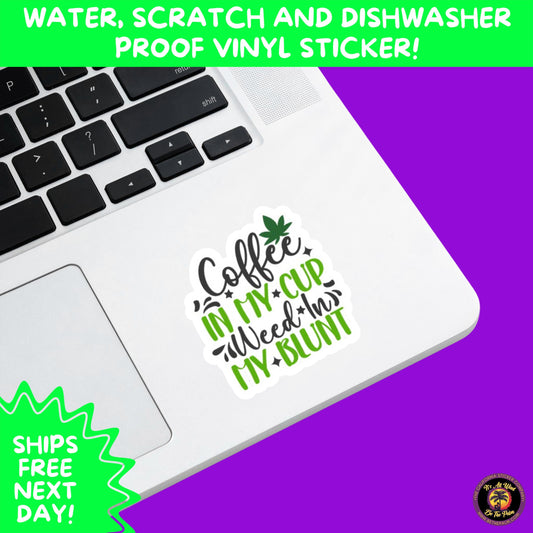 WEED STICKER SET | Funny 420 Cannabis Stickers for Water Bottle, Laptop, Hydroflask, Stoner Gift Idea, Smoker Vinyl Decal Pack