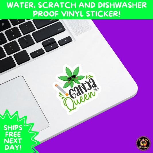 WEED STICKER SET | Funny 420 Cannabis Stickers for Water Bottle, Laptop, Hydroflask, Stoner Gift Idea, Smoker Vinyl Decal Pack