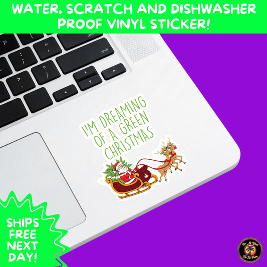 WEED STICKER SET | Funny 420 Cannabis Stickers for Water Bottle, Laptop, Hydroflask, Stoner Gift Idea, Smoker Vinyl Decal Pack