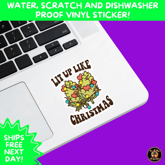 WEED STICKER SET | Funny 420 Cannabis Stickers for Water Bottle, Laptop, Hydroflask, Stoner Gift Idea, Smoker Vinyl Decal Pack