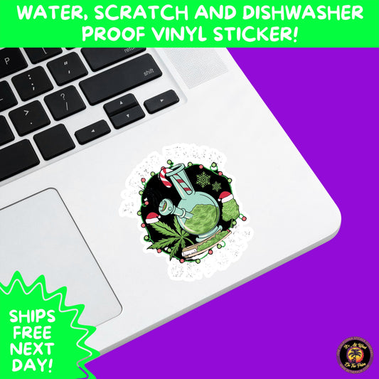 WEED STICKER SET | Funny 420 Cannabis Stickers for Water Bottle, Laptop, Hydroflask, Stoner Gift Idea, Smoker Vinyl Decal Pack