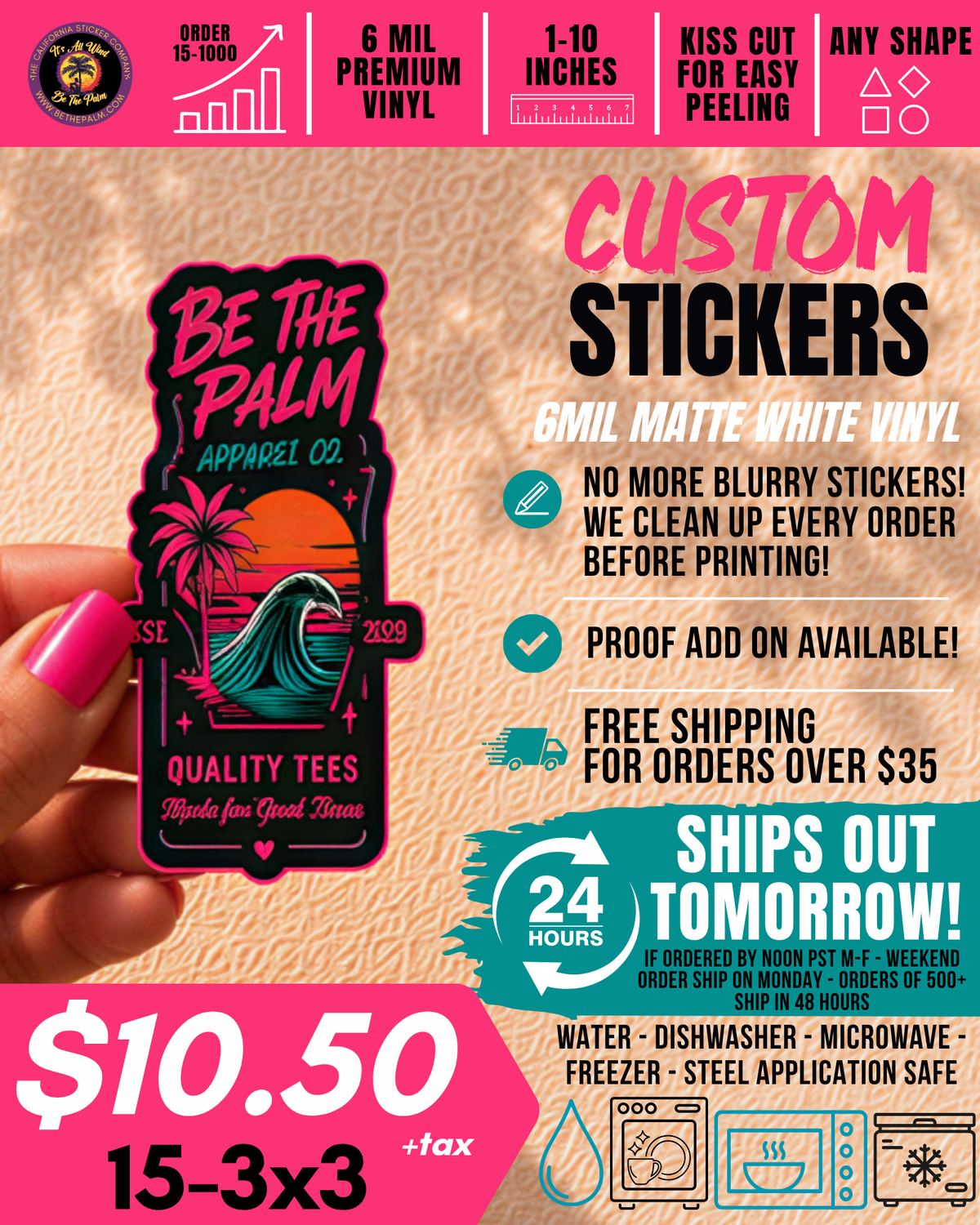 CUSTOM STICKERS